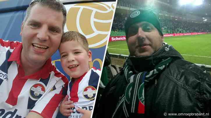 Vrienden 'samen' naar Willem II: Niels aan de lange zijde, Egbert in uitvak