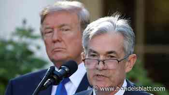 Geldpolitik: Trump-Vertraute planen offenbar, Unabhängigkeit der Fed einzuschränken