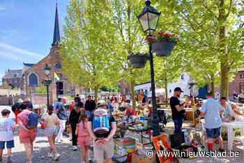 Na een regenachtige start, herbegint de rommel- en antiekmarkt in Gaasbeek nu echt