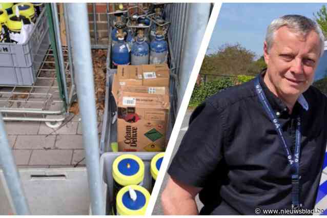 In deze politiezone worden niet alleen veel lachgasflessen gevonden maar vorig jaar ook liefst 72 gebruikers beboet: “Gasten die soms open en bloot in de auto inhaleren met ballon”