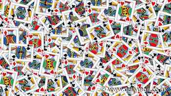 Feeling lucky? Brainteaser challenges YOU to spot a four-leaf clover among the pile of cards in just one minute
