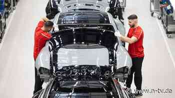 Hohe Kosten plagen Konzern: Ergebnis bei Porsche bricht um 30 Prozent ein