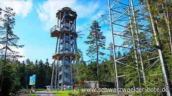 Tourismus in Schömberg: Beim Aussichtsturm  gibt es einen Hoffnungsschimmer