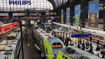 Unfall mit Bauzug - Chaos am Hamburger Hauptbahnhof