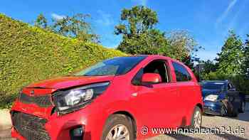 Unfall in Mühldorf: Abbiegemanöver führt zu Zusammenstoß