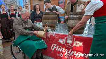 O‘zapft is! So lief der Anstich beim „Bayerischen Frühling“ in Kiefersfelden