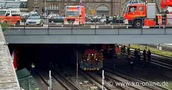 Hamburg: Unfall mit Bauzug am Hauptbahnhof – sechs Menschen verletzt