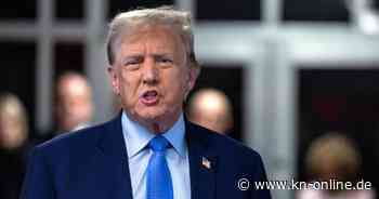 Donald Trump sendet Geburtstagsgrüße an Melania aus dem Gericht