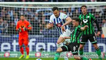 Kempfs Kopfball reicht nicht: Hertha gegen Hannover 1:1