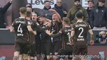 Wieder Tabellenführer: Pauli müht sich zu 1:0 gegen Rostock