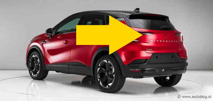 Facelift Mitsubishi ASX lost designmisser nog steeds niet op