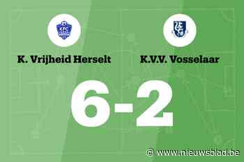 Herselt wint spektakelwedstrijd van Vosselaar B