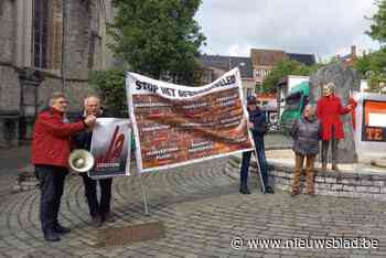 Ondanks verbod van schepencollege gaat actie tegen “afbraak van sociaal woonbeleid” gewoon door