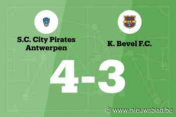 Lastige wedstrijd eindigt in winst voor City Pirates tegen Bevel