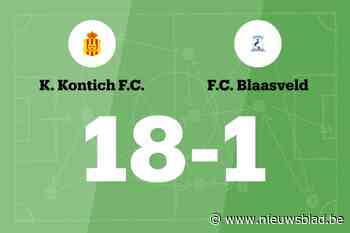 Kontich laat Blaasveld kansloos