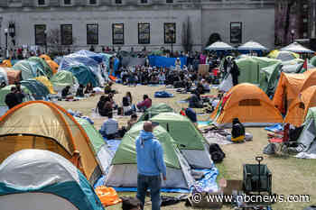 Columbia University says it has banned protester who said 'Zionists don't deserve to live'