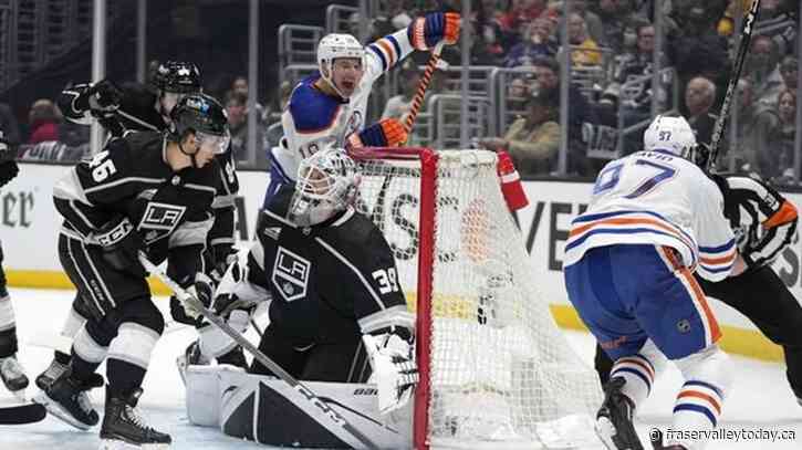 Hyman, Draisaitl score twice as Oilers beat Kings 6-1 and take 2-1 series lead