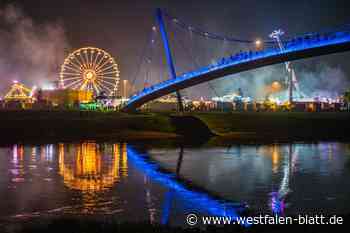 Minden: Kirmesspaß am Ufer der Weser