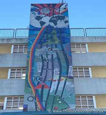 Broadwater Farm Tottenham mural preservation work starts