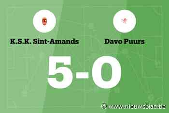 Wedstrijd tussen Sint-Amands en Davo Puurs B eindigt in forfaitscore