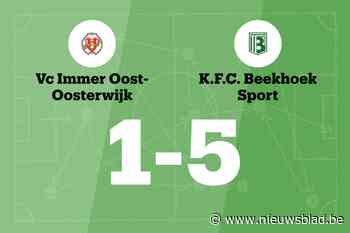 Boven leidt Beekhoek naar zege tegen Oosterwijk