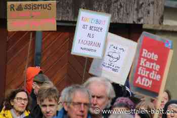 Weitere Kundgebungen in Bad Oeynhausen angemeldet