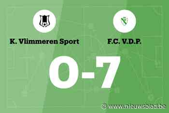 F.C. V.D.P. vernietigt Vlimmeren