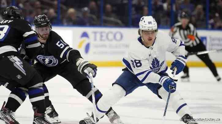 Leafs winger William Nylander on course to suit up in Game 4 against Bruins