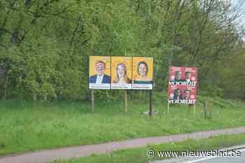 Opnieuw verkiezingsborden N-VA beklad door boeren