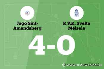 Dominant Jago St.-Amandsberg te sterk voor Svelta Melsele B