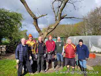 Prenton football club and National Grid join to restore claypit