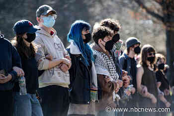About 100 people detained from Northeastern University pro-Palestinian protest
