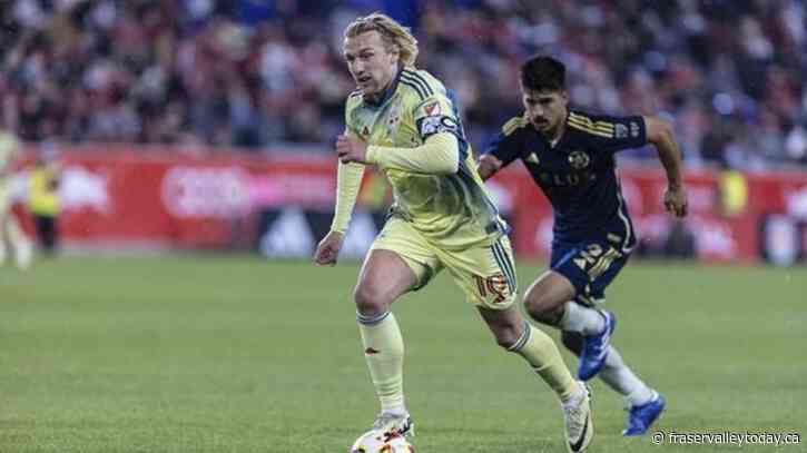 Morgan’s goal helps short-handed Red Bulls tie Whitecaps 1-1