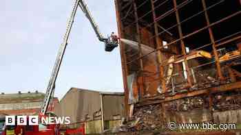Council handed £750k grant for waste fire clean-up