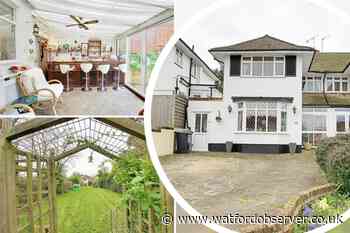 Zoopla is selling a £700k home with a bar in Watford