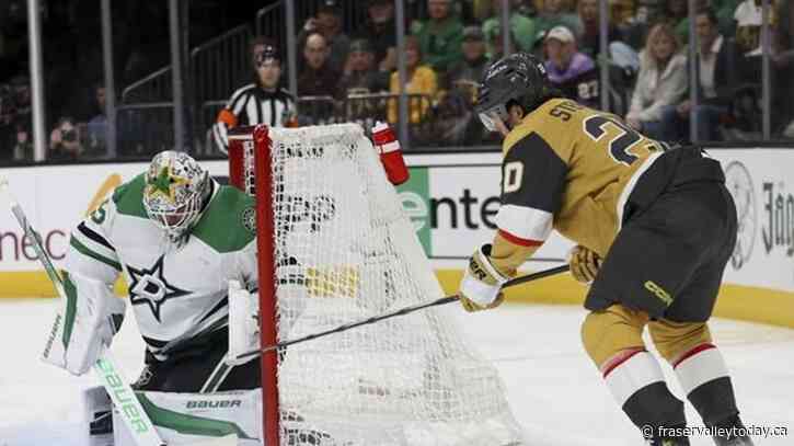 Wyatt Johnston scores in OT, Stars beat Golden Knights 3-2 to cut series deficit to 2-1