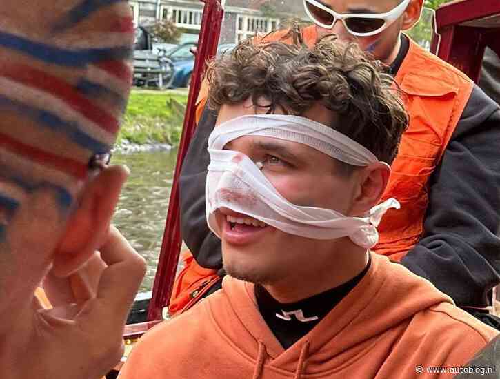 Koningsdag loopt pijnlijk af voor Lando Norris