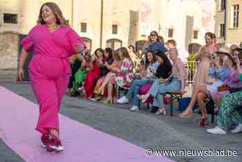 Romy Curvy en Mechelse handelaars zetten diversiteit en bodypositivity in de kijker met catwalk op Grote Markt