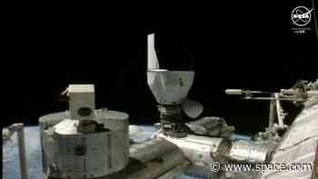 Watch SpaceX Dragon cargo capsule depart the ISS today