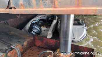 Wirral Coastguard rescues people stuck under ferry terminal