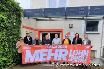 Mai-Kundgebungen in Herford, Bünde und Löhne