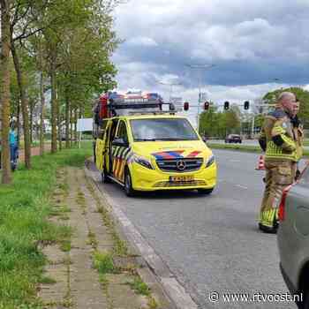 112 Nieuws: kindervoetje vast tussen spaken fiets, politie schiet te hulp
