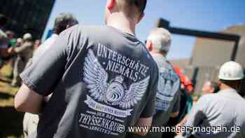 Thyssenkrupp: Stahlarbeiter gehen gegen Einstieg von Daniel Křetínský auf Contra