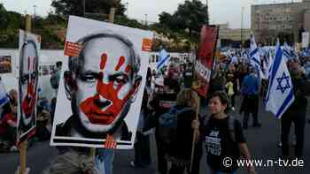 Vorwurf der Kriegsverbrechen: Medien: Netanjahu befürchtet Haftbefehl durch Strafgerichtshof