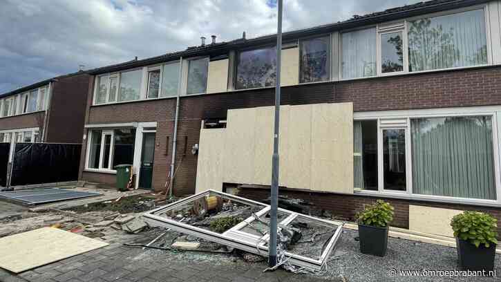 Huis door explosie en brand verwoest: buren kunnen nog niet terug
