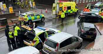 'Three injured' in Hessle Road collision involving police car