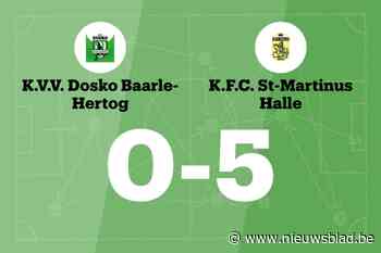 Wedstrijd tussen Dosko en St. Mart. Halle eindigt in forfaitscore