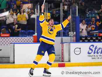 OT once again, but Blades win this one — Fraser Minten with the winner