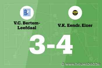 Eendracht Eizer houdt VC Bertem-Leefdaal B van overwinning