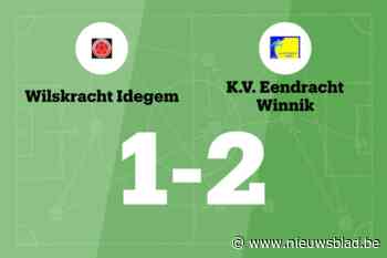 Xander De Poorter en Nesta De Roeve pakken winst voor Eendracht Winnik B tegen Wilskracht Idegem